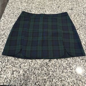 Brandy Melville Blue and Green Pencil Skirt